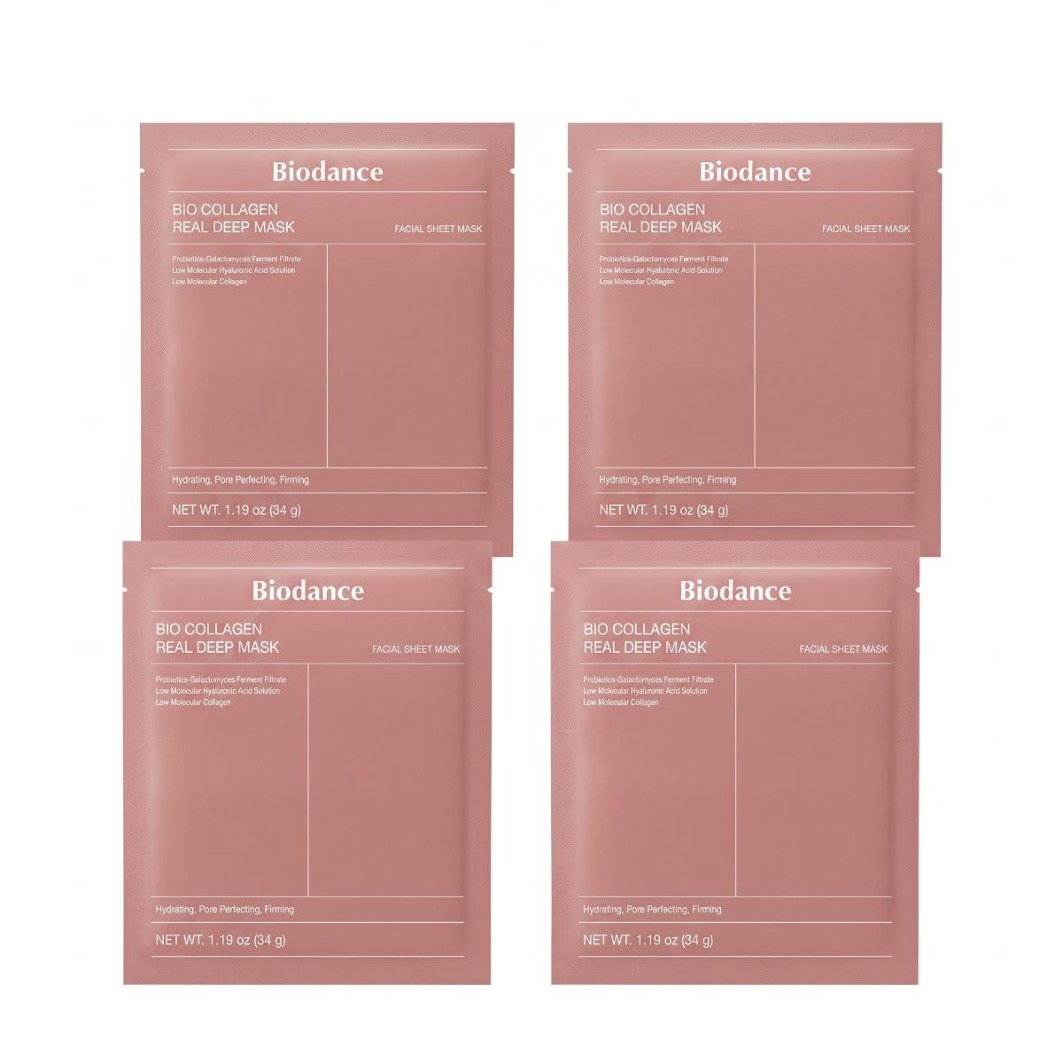 Biodance Bio Collagen Real Deep Mask 4 Sheets